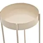MESA LATERAL REDONDA 30 CM PIRIZ - AREIA - Foto 4