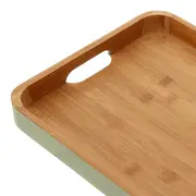 BANDEJA 38 CM X 28 CM BAMBUMIX - SÁLVIA/BAMBU - Foto 6