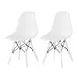BRANCO/BRANCO - CONJUNTO COM 2 CADEIRAS EASY COLOR