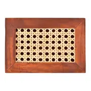 CAIXA COM PALHINHA 18 CM X 12 CM X 6 CM STROH - NOZES/NATURAL - Foto 4