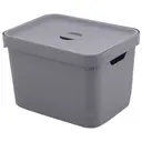 CINZA - CAIXA 24 CM X 36 CM X 27 CM KEEP IT ALL