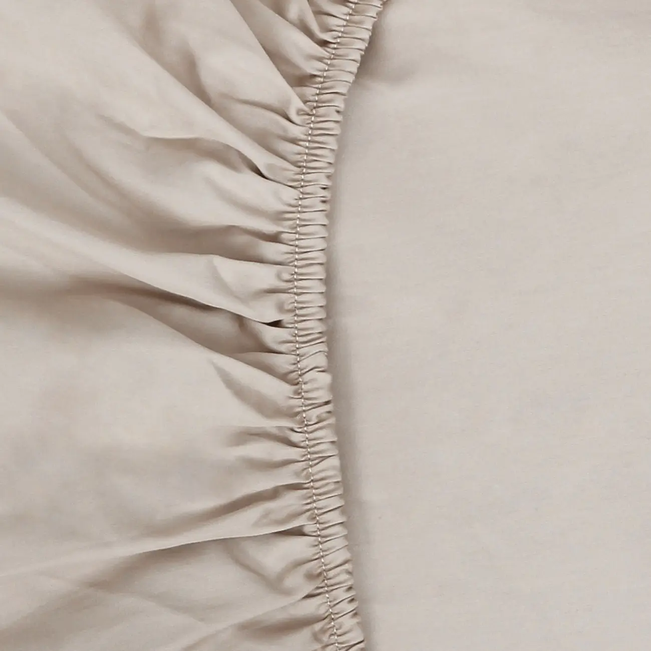 LENÇOL COM ELÁSTICO CASAL 1,38 M X 1,88 M X 35 CM HIGH-SATIN - CAMELO - Foto 3