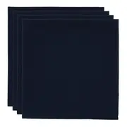 GUARDANAPO DE TECIDO 40 CM X 40 CM C/4 MERYL - AZUL ESCURO - Foto 1