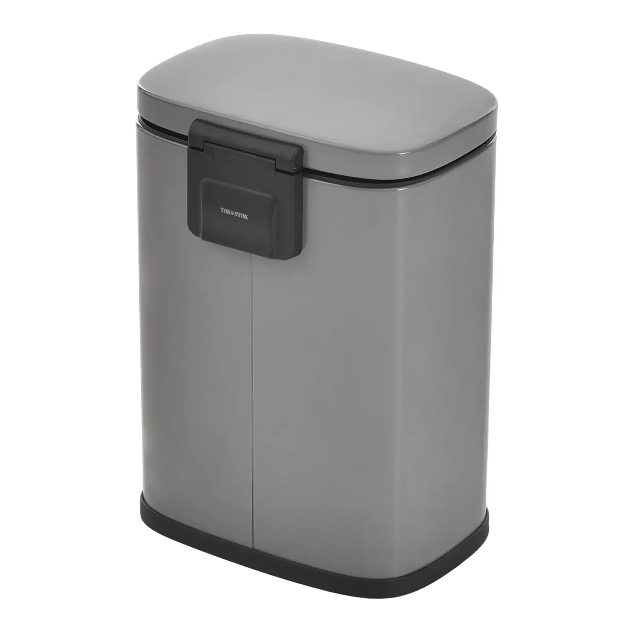 LIXEIRA 5 L ALLSTON - KONKRET/INOX - Foto 4