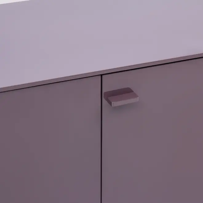 BUFFET 4 PORTAS 2 M X 45 CM THE FOLD - RUBY MOCHA - Foto 10