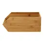 ORGANIZADOR EMPILHÁVEL 17 CM X 30 CM BAMBOO - BAMBU - Foto 4