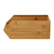 ORGANIZADOR EMPILHÁVEL 17 CM X 30 CM BAMBOO - BAMBU - Foto 4