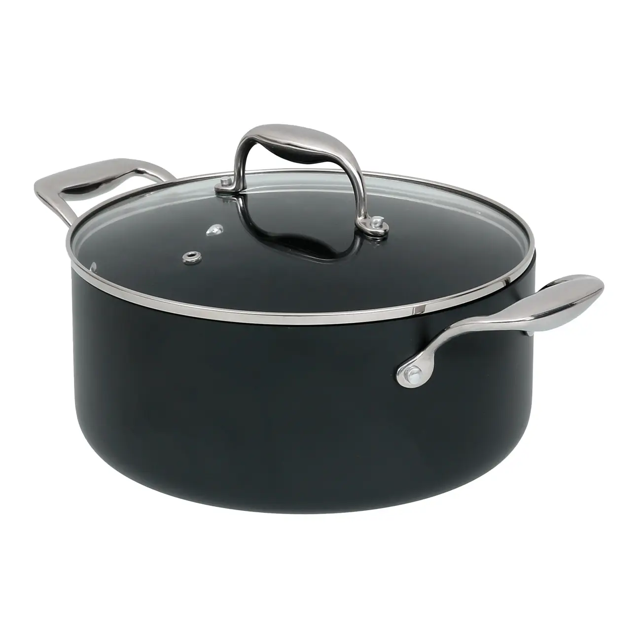 CAÇAROLA INDUÇÃO 25 CM DIAMOND - KONKRET/INOX - Foto 2