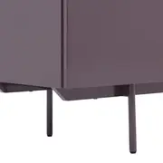 BUFFET 4 PORTAS 2 M X 45 CM THE FOLD - RUBY MOCHA - Foto 13