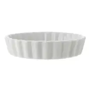 BAKE TRAVESSA REFRATÁRIA REDONDA 13 CM - BRANCO - Foto 1