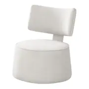 POLTRONA XEQUE - BOUCLÉ BRANCO - Foto 1