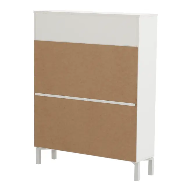 SAPATEIRA 2 PORTAS BASCULANTE SLEEK - BRANCO/GRANILITE - Foto 6