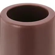 ESCOVA DE BANHEIRO DOUX - RUBY MOCHA/CROMADO - Foto 5