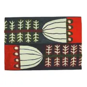 LUGAR AMERICANO 36 CM X 50 CM PAISAGISTA FLOR - VERMELHO/MULTICOR - Foto 1