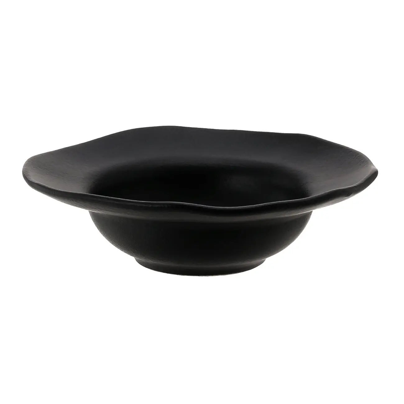 PRATO DE ENTRADA/SOBREMESA 19 CM GEO - PRETO FOSCO - Foto 2