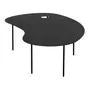 MESA DE CENTRO 1,30 M X 69 CM PINGO - PRETO - Foto 6