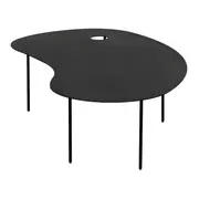 MESA DE CENTRO 1,30 M X 69 CM PINGO - PRETO - Foto 6
