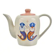 BULE/LEITEIRA 1,2 L MINHA MÃE É SEREIA - OFF WHITE/AZUL HISTÓRICO - Foto 1