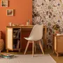 ESCRIVANINHA 1 PORTA COM PALHINHA 1,20 M X 52 CM PALHANDI - AMÊNDOA/NATURAL - Foto 14