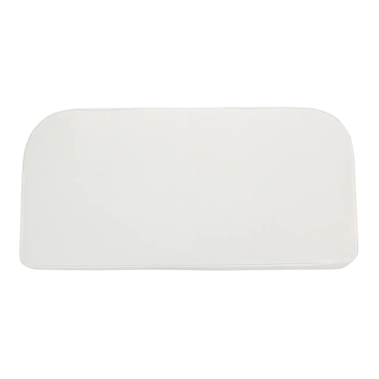 SOFÁ 2 LUGARES COM ALMOFADAS MIAMARRO - BEGE/BRANCO - Foto 7