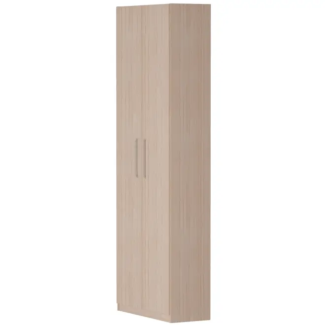 GUARDA-ROUPA DE SOLTEIRO 2 PORTAS/3 PRATELEIRAS LIVE - NATURAL WASHED - Foto 10