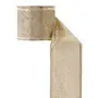FITA DECORATIVA 9 M NATAL ASTRAL - DOURADO - Foto 1