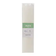 VELA 2 CM CONJUNTO COM 6 PEÇAS AURA - BRANCO - Foto 2