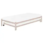 CAMA DE SOLTEIRO 88 C/CAMA INF 78 FLAT - CAMELO/CAMELO - Foto 1