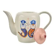 BULE/LEITEIRA 1,2 L MINHA MÃE É SEREIA - OFF WHITE/AZUL HISTÓRICO - Foto 4
