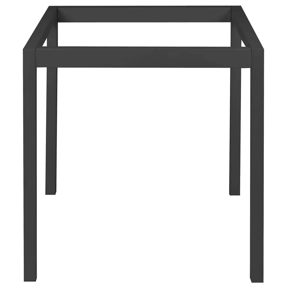 METRIC BASE MESA 75 CM X 75 CM - PRETO - Foto 1