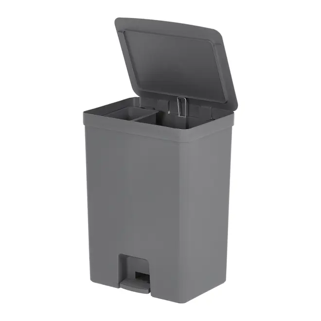 LIXEIRA COM PEDAL 46 L E CESTO INTERNO 4 L TRIUM - KONKRET - Foto 5