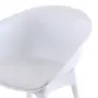 CADEIRA DE JANTAR COM BRAÇOS TALIA - BRANCO/BRANCO - Foto 6