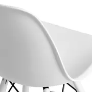 CADEIRA DE JANTAR EASY COLOR - BRANCO/BRANCO - Foto 7