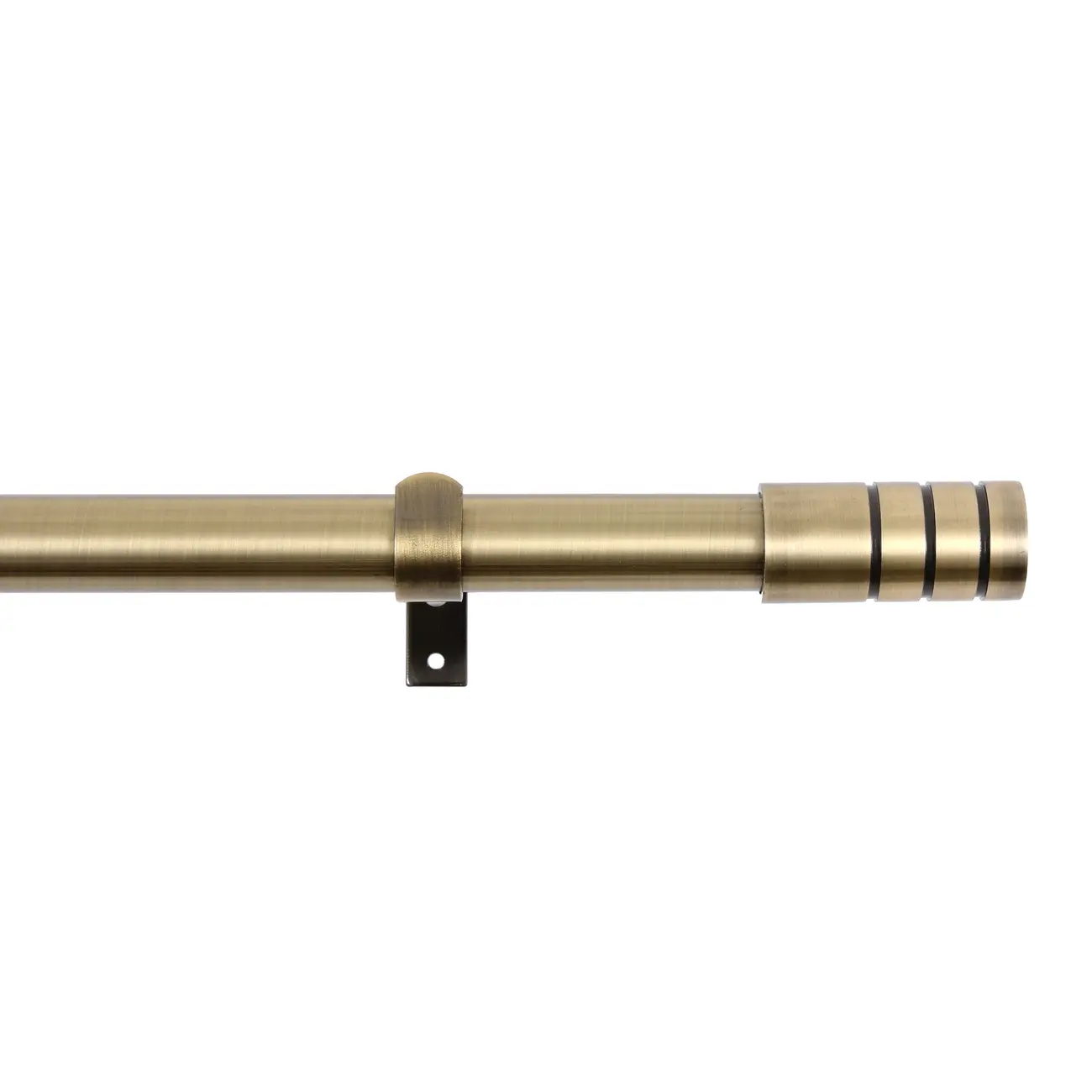 SUPORTE PARA CORTINA EXTENSÍVEL 1,20 M/2,10 M 28 MM SUPINO - OURO VELHO - Foto 4