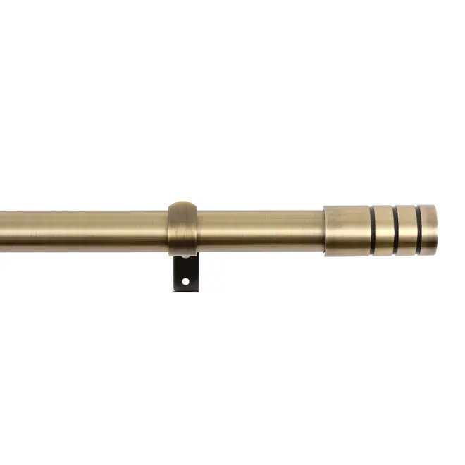 SUPORTE PARA CORTINA EXTENSÍVEL 1,20 M/2,10 M 28 MM SUPINO - OURO VELHO - Foto 4