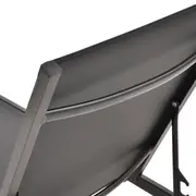 CHAISE LONGUE DUNAS - PRETO/PRETO - Foto 9