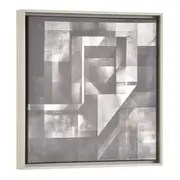 QUADRO 30 CM X 30 CM REFLEX - ESTANHO/KONKRET - Foto 2