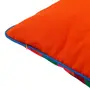 ALMOFADA 43 CM X 43 CM VIBRA VERÃO FLOR - LARANJA/AÇAY - Foto 5
