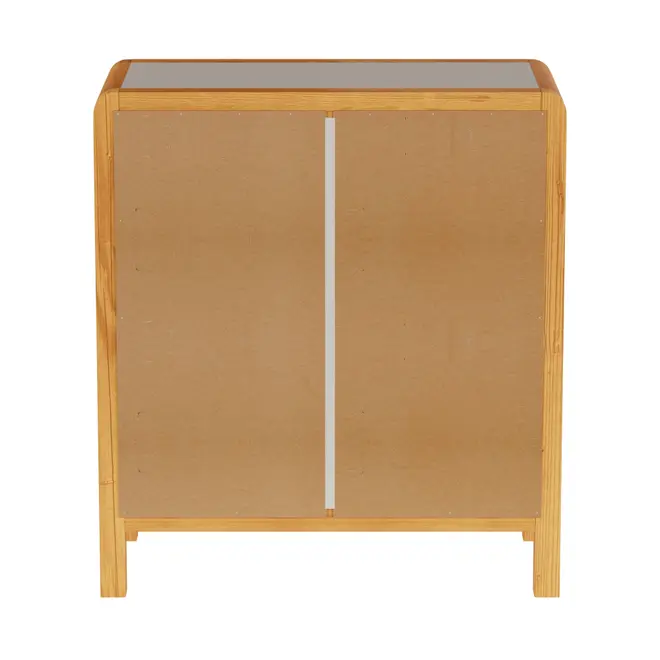 CÔMODA 4 GAVETAS 90 CM X 45 CM KANT - CAMELO/AMÊNDOA - Foto 19