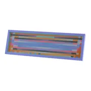QUADRO 80 CM X 25 CM SUPERSTRIPES - CORES CALEIDOCOLOR - Foto 4