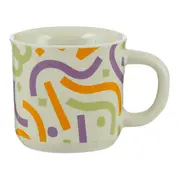 CANECA 200 ML SERPENTINA - CORES CALEIDOCOLOR - Foto 1