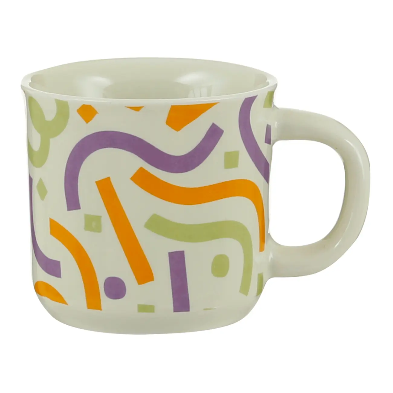 CANECA 200 ML SERPENTINA - CORES CALEIDOCOLOR - Foto 1
