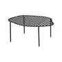 MESA DE CENTRO VAZADA 61 CM X 50 CM PINGO - PRETO - Foto 1