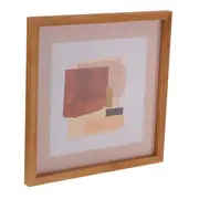 QUADRO 30 CM X 30 CM KAVIR - AMÊNDOA/MULTICOR - Foto 2