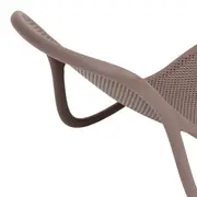 CHAISE LONGUE EMPILHÁVEL SNAPPER - ARGILA - Foto 8