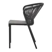 CADEIRA LEK - PRETO/PRETO - Foto 3