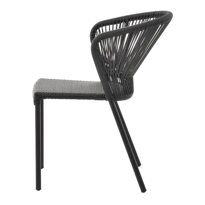CADEIRA LEK - PRETO/PRETO - Foto 3