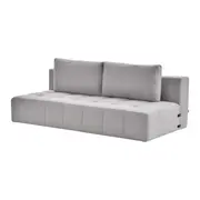 SOFÁ-CAMA 3 LUGARES SOFO - CINZA - Foto 5