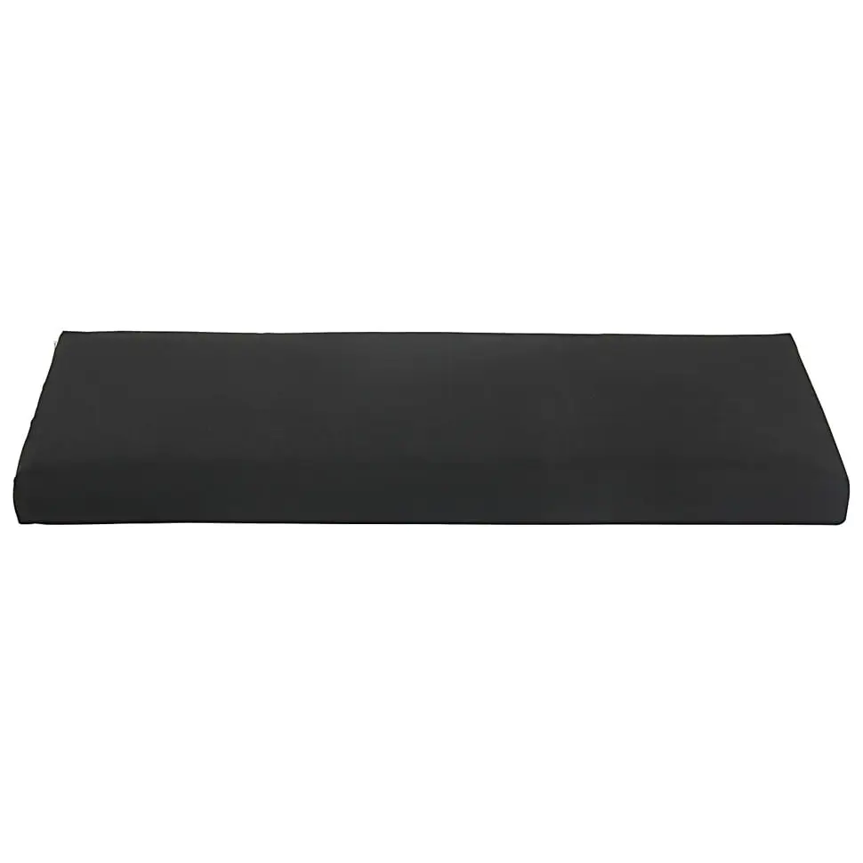 ALMOFADA PARA SOFÁ 2 LUGARES LIPTO - PRETO - Foto 2