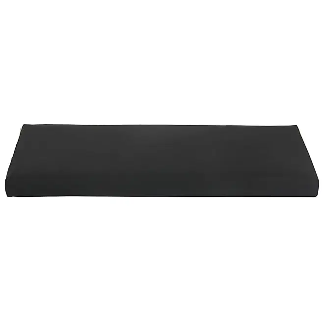 ALMOFADA PARA SOFÁ 2 LUGARES LIPTO - PRETO - Foto 2
